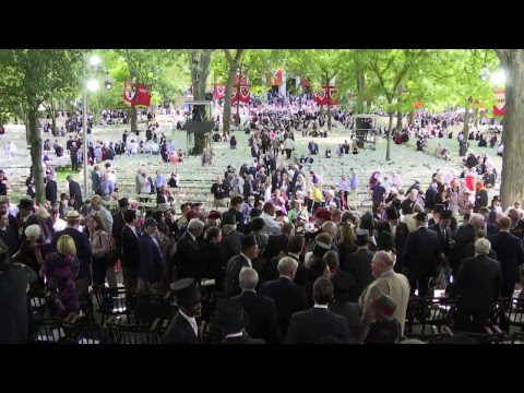 Harvard University&rsquo;s 367th Commencement Afternoon Exercises | May 24, 2018