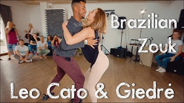 Zouk dance - Leo Cato & Giedrė - Lithuanian Summer Kizomba Bootcamp 2021