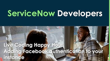 Adding Facebook authentication to your instance - Live Coding Happy Hour