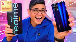 CHEGOU AQUI! Realme GT 5G com seu processador Snapdragon 888! Unboxing e Impressões