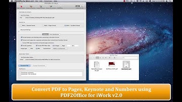 [PDF to Pages] - Convert PDF to Pages using PDF2Office for iWork from Recosoft