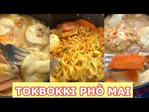 TỔNG HỢP TIKTOK Cách làm lẩu Tokbokki kiểu mẹ bầu bao ngầuuu | đồ ăn bầu