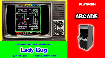 Lady Bug, Arcade, Universal, 1981