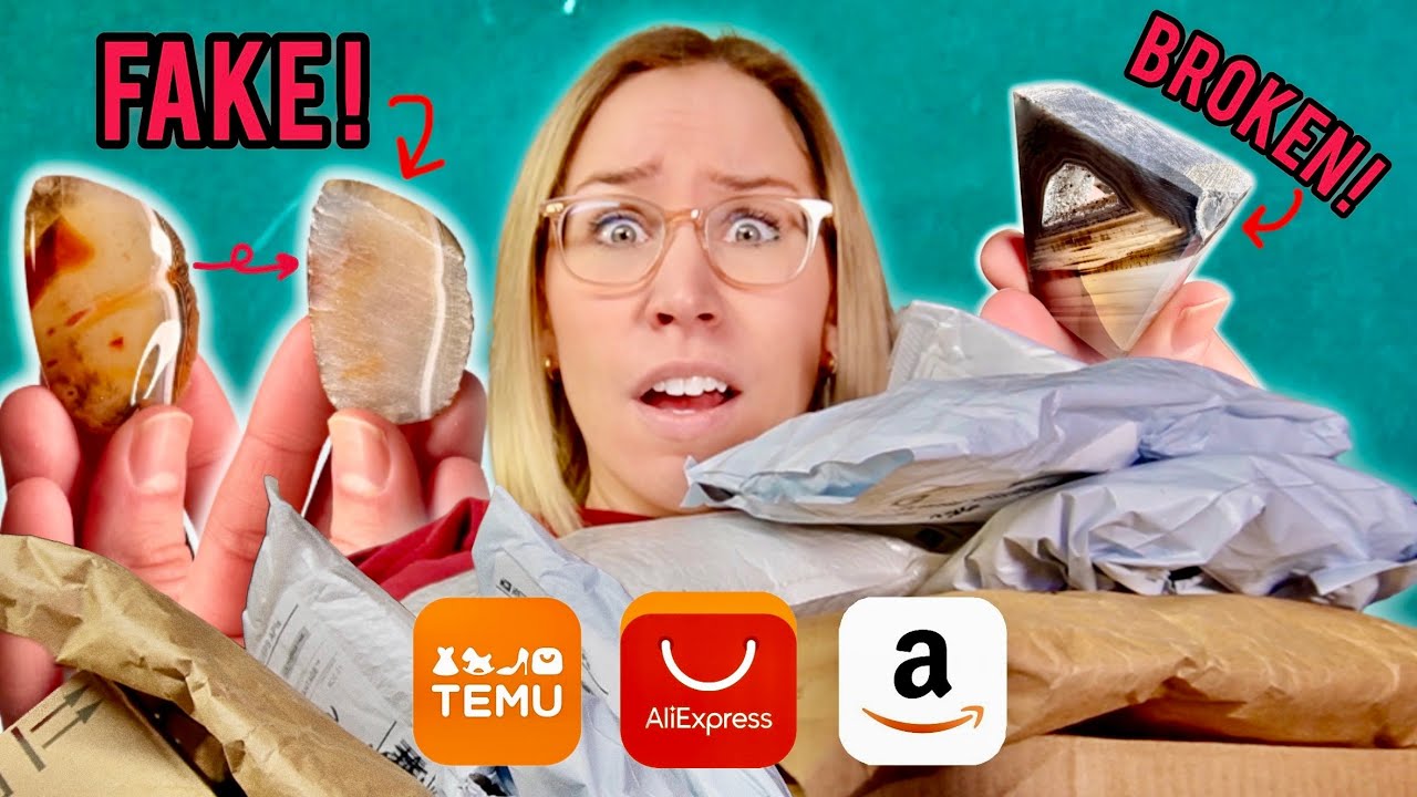 Я покупал агаты на Temu, AliExpress и Amazon, чтобы вам не пришлось этого делать.