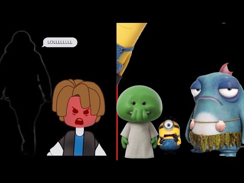 I was just trolling in Brookhaven and this happened.. Minions war#roblox #minions 