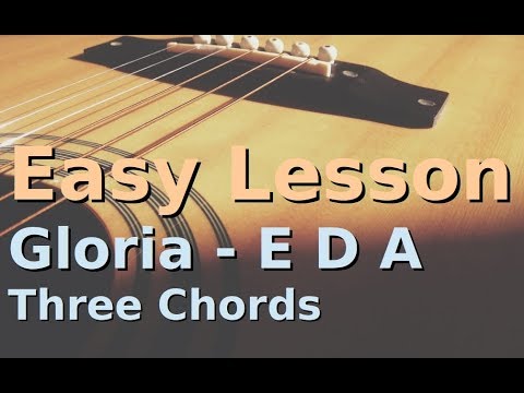 gloria-|-easy-|-beginners-guitar-lesson-|-three-chords