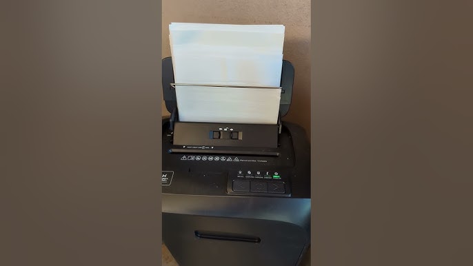 Basics 150 Sheet Autofeed Micro Cut Paper Shredder Not In Box  B07NXJT6NN