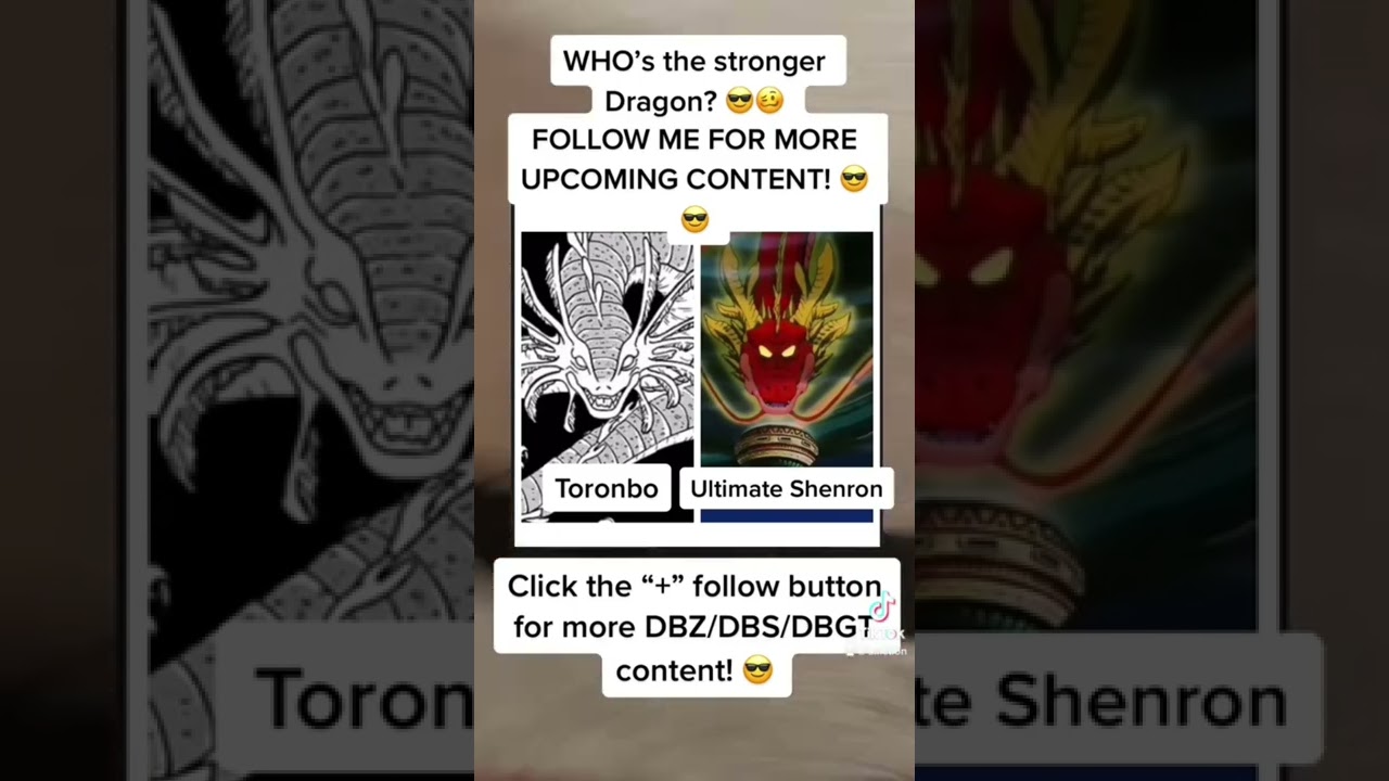 Toronbo vs Ultimate Shenron 