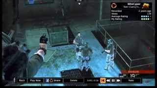 8-men takedown Brag Clip [Splinter Cell: Conviction]