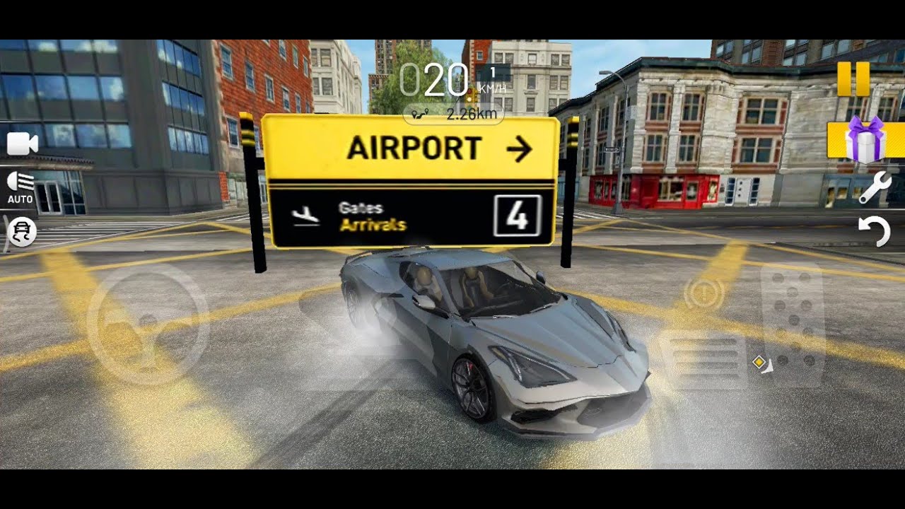Car race in Airport game । Mobile gameplay in Kidsgaming BD