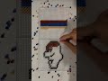 2ème essai de dispo de perles avec le Moine de FF1 #hamabeads #perlerbeads #pixelart #finalfantasy