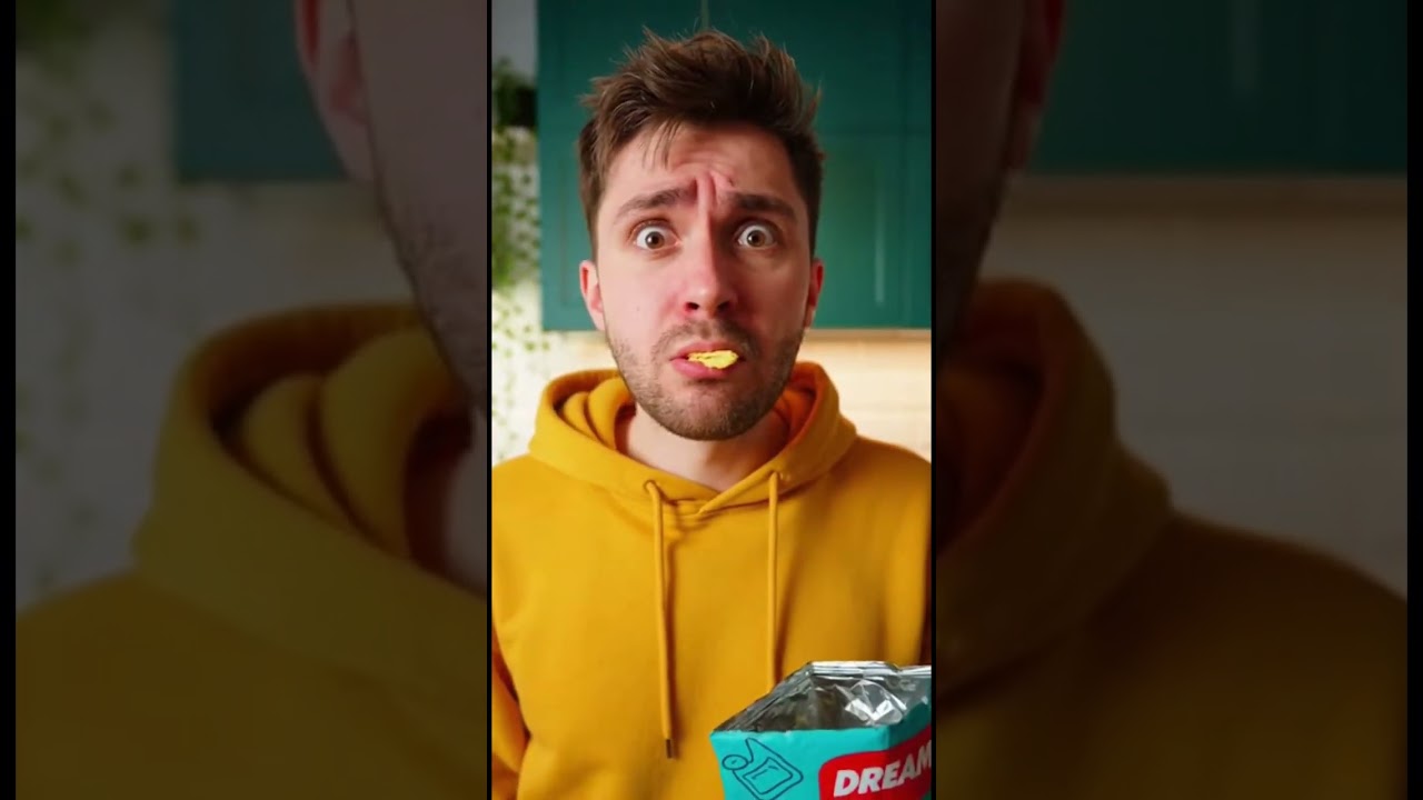 Чипсы со вкусом утреннего туалета и соуса из кирпичей