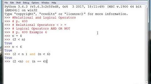 Lesson 5 6 Relational & Logical Operators
