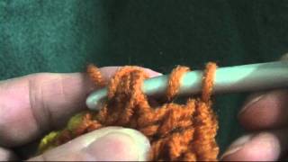 Back Post Double Crochet (bpdc)