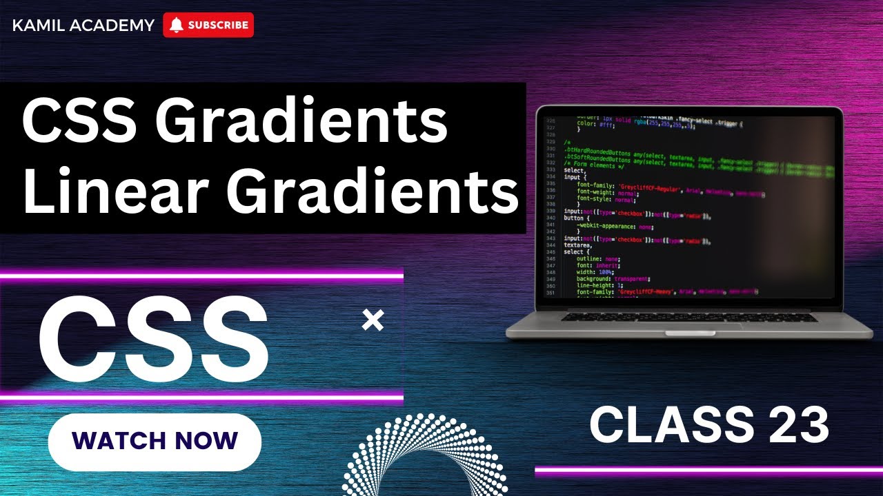 Master CSS Gradients: Complete Guide to Linear Gradients (Part 01 ...
