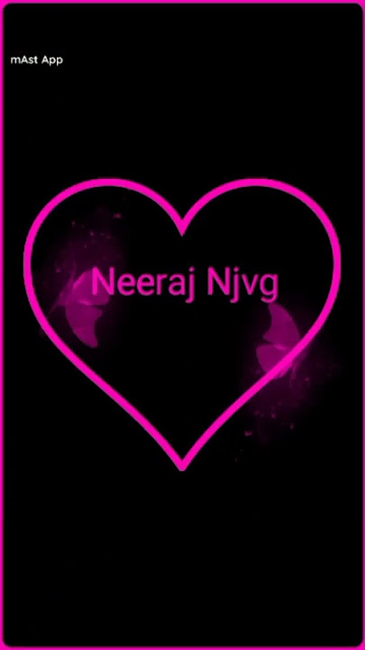Neeraj name video #new #viralvideo #trending #4k #ringtone N #letter