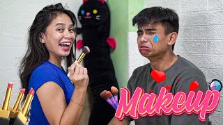 Doing My BOYFRIEND's Makeup!! | FIRST VLOG