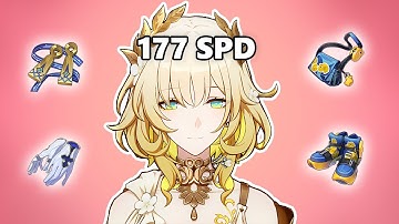 So I try Aglaea with 177 base speed 💀