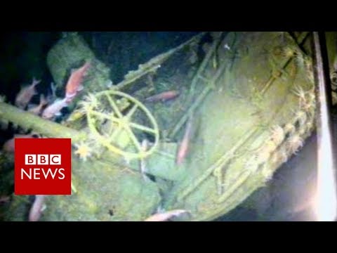 Drone films sub wreck lost for 103 years   - BBC News