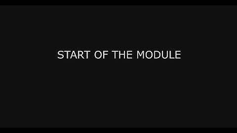 Start of the module -  TUTORIAL MASTER FULLPOWER PIROSHOW