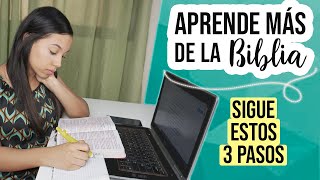 La forma más Efectiva de Estudiar y Aprender de la Biblia | Sarah Yuritza