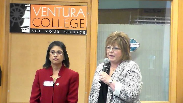 Debby Baker & Jamuna Ramnath making announcements ...