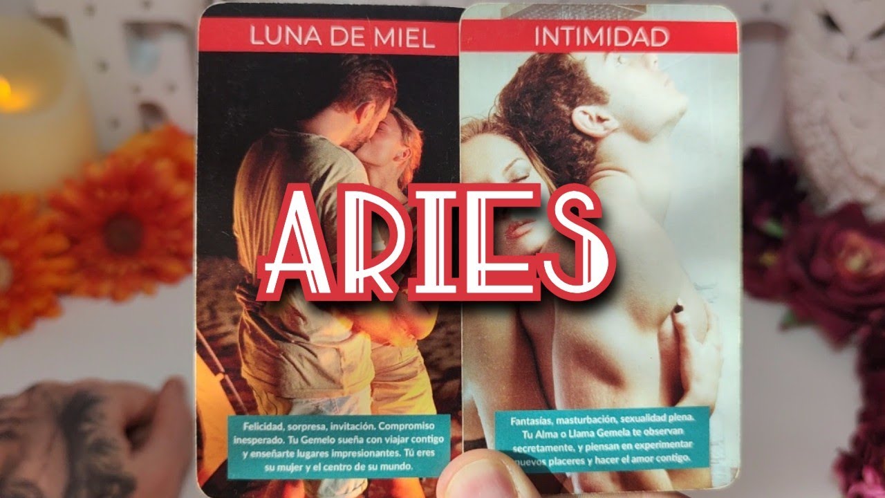 ARIES ♈️ DESEA HACERTE EL AMOR SIN PARAR 😳🔥 TE DIGO QUIEN ES 🔮 ...
