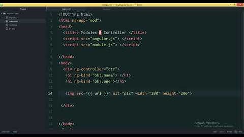 AngularJS Tutorials in Urdu Hindi 9 of 34 ng src