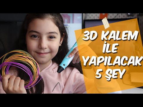 3 Boyutlu Kalem ile Yapılan 5 Pratik Çözüm | 3D Kalem ile Neler Yapılır?