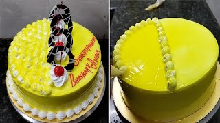 2Kg Pineapple Jelly Cake Recipe |Easy and Simple Pineapple Jelly Cake Banaye Ghar Pe