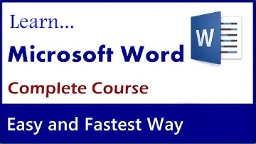 How to Design Table in MS Word Insert Tab Urdu/Hindi Tutorial Part 9
