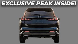 2023 Honda CR-V Interior REVEALED! Exclusive Peak Inside