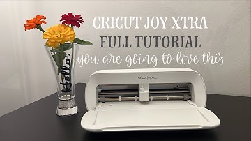 Cricut Joy Xtra Unboxing and First Project