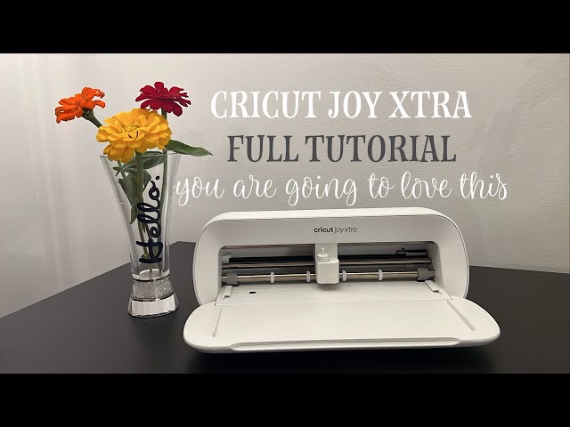 Cricut Joy Xtra Unboxing and First Project 
