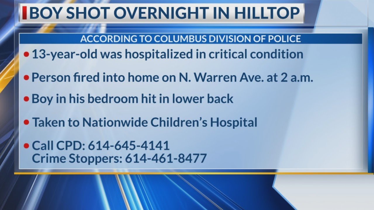 Teen in critical condition after shooting in the Hilltop area - YouTube