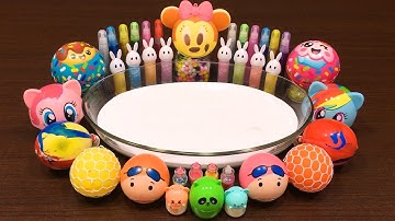 Mixing Random Things into FLUFFY Slime #2 !!! Slime Smoothie ! Relaxing Satisfying Slime Videos