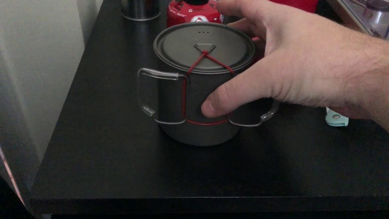 Camping Pot Lid Hack YouTube