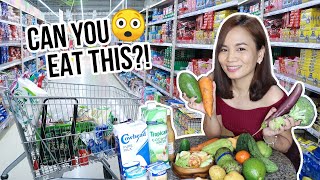 Buying Only HEALTHY FOOD for 1 DAY Grocery Challenge!!