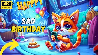 Sad Birthday Cat 😿🎉 Story Of Hope 🌧️😿 Fun Kids Story With Happy Ending! 😺