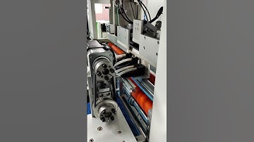 Collapsible box wing making machine