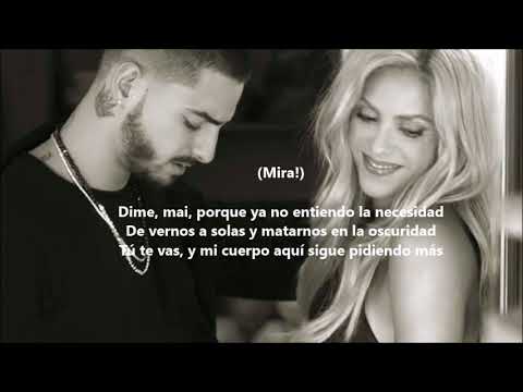 Clandestino – Shakira ft Maluma + Letra - YouTube