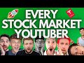 Every Stock Market YouTuber in 2022.