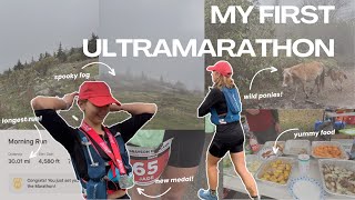 I RAN MY FIRST ULTRAMARATHON!! - Grayson Highlands State Park 50k race day vlog