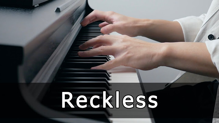 Reckless - Madison Beer (Piano Cover by Riyandi Kusuma)