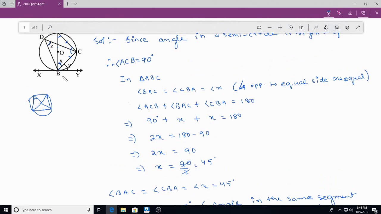 Previous Year Math 2016 Question Paper Solved for NIOS Class 10 Q 21 to Q 25