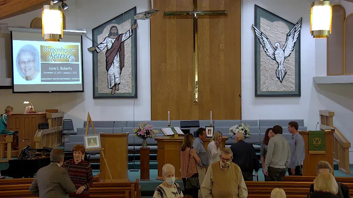 June Roberts Memorial Service January 21, 2022