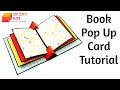 Book Pop Up Card Tutorial by Srushti Patil