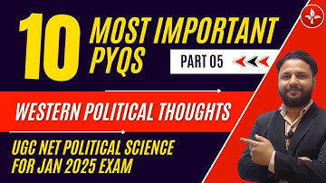UGC NET Political Science PYQs: Part 5 | Solved Previous Question Papers with Answers