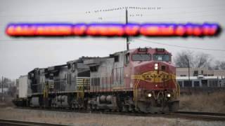Full 1080p HD: CP Spring & CP Circle 2/11/17: NS, CSX, BNSF, UP, CP & ATSF Warbonnet
