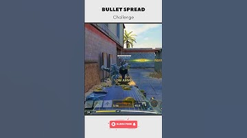 The Ultimate Only Bullet spread Challenge in COD Mobile #shorts #codm #gaming